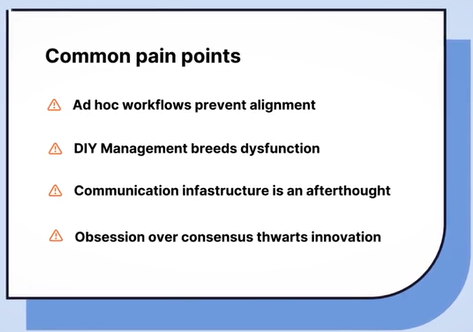 Common Pain Points